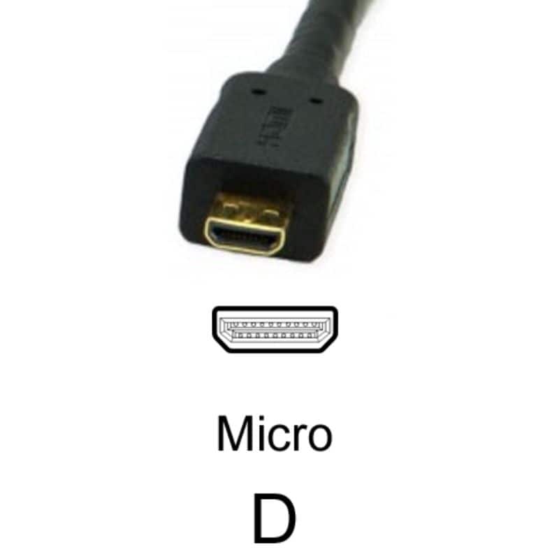 Connecteur HDMI Micro (Type D)