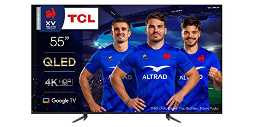 TCL TV QLED 4K 139 cm TV 4K QLED 55QLED770 Google TV