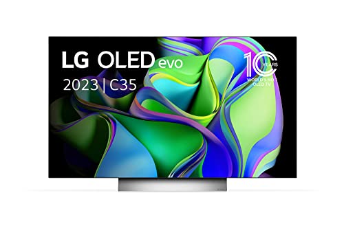 TV OLED Evo LG OLED48C3 121 cm 4K UHD Smart TV 2023 Noir et Argent